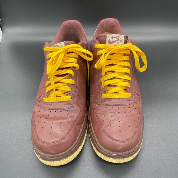 Nike Air Force 1s 2007 Burgundy 315122-603 Men’s Size 10.5 - Picture 5 of 5